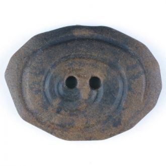 Oval Wood-like Polyamide Buttons