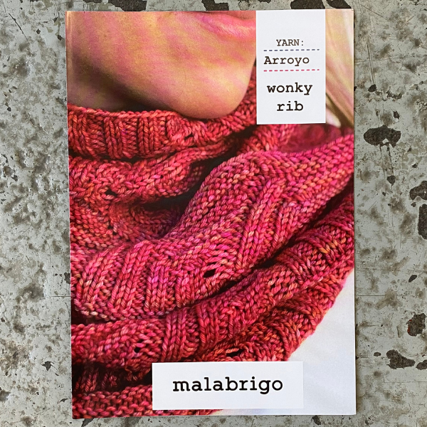 Wonky Rib Cowl Hand Knitting Pattern