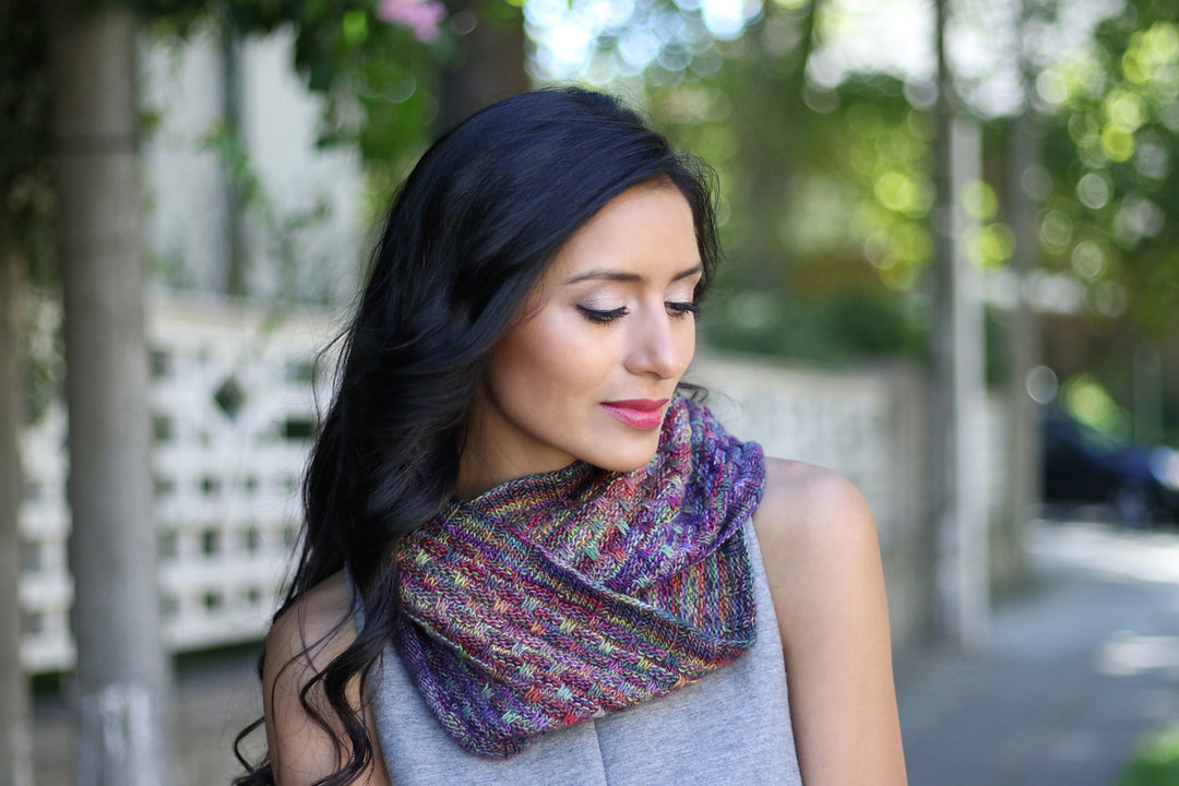 Bryce Canyon Cowl Hand Knitting Pattern