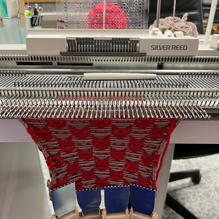 Fair Isle Knitting on the SK280