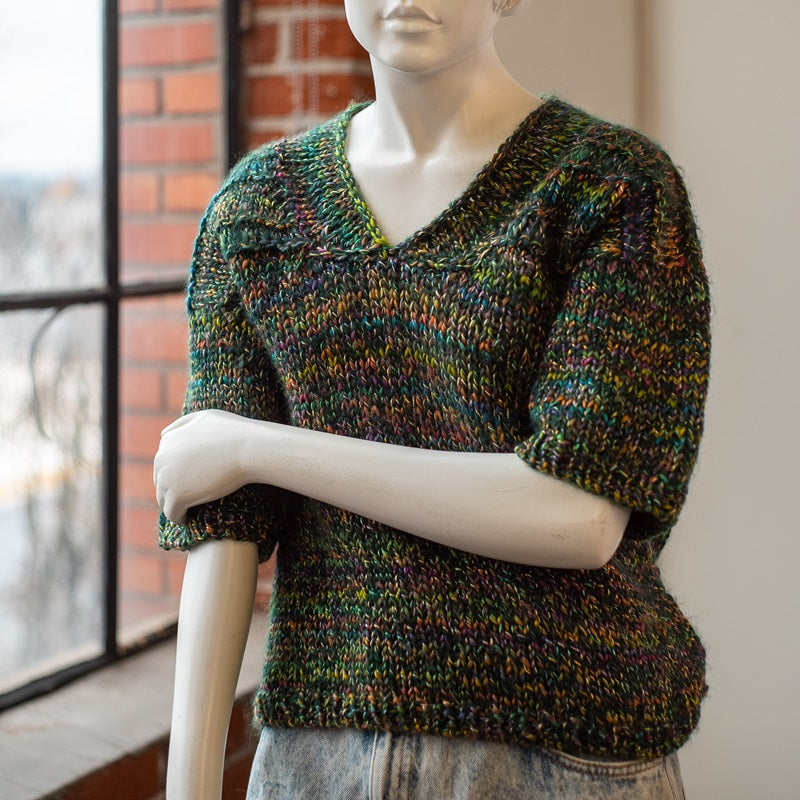 Holiday Short Sleeve Sweater