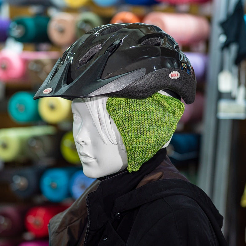 bike helmet with earmuffs and Reflective Bicycle Helmet Ear Covers