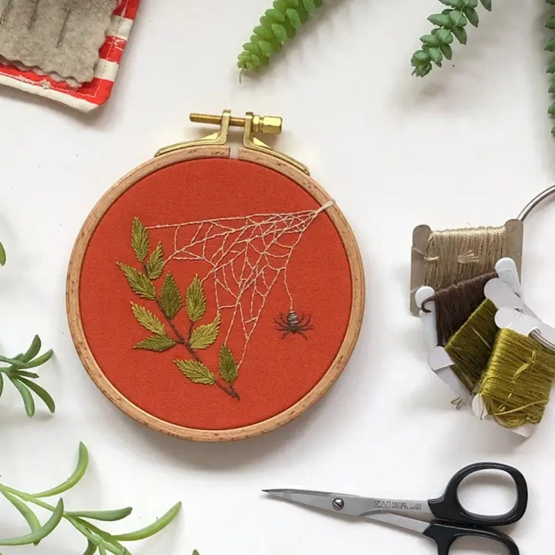 Spider's Web Embroidery Kit