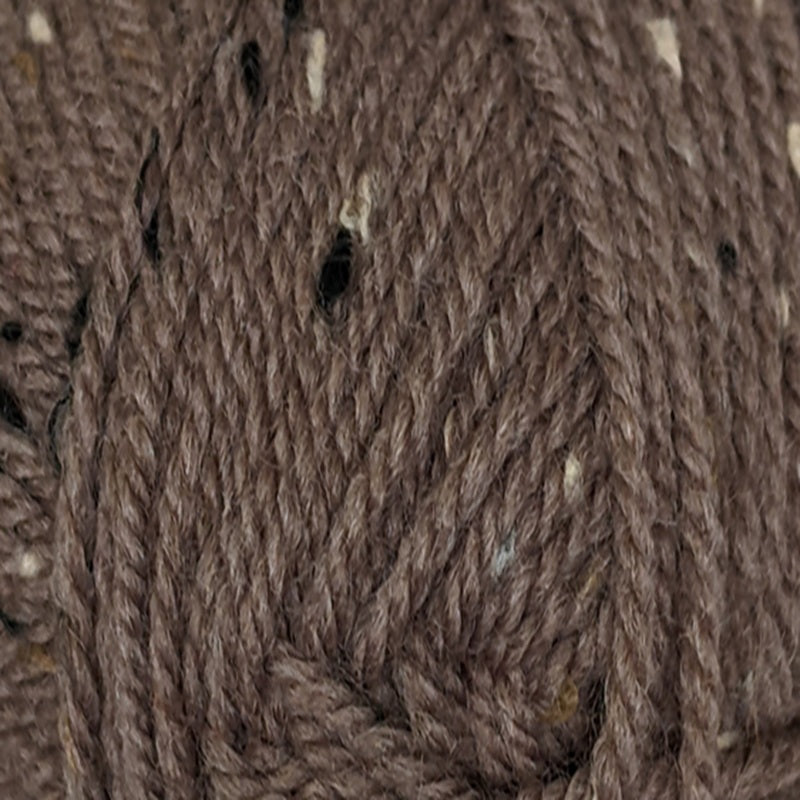 Plymouth Encore Worsted Tweed 1204 Brownstone#color_1204-brownstone