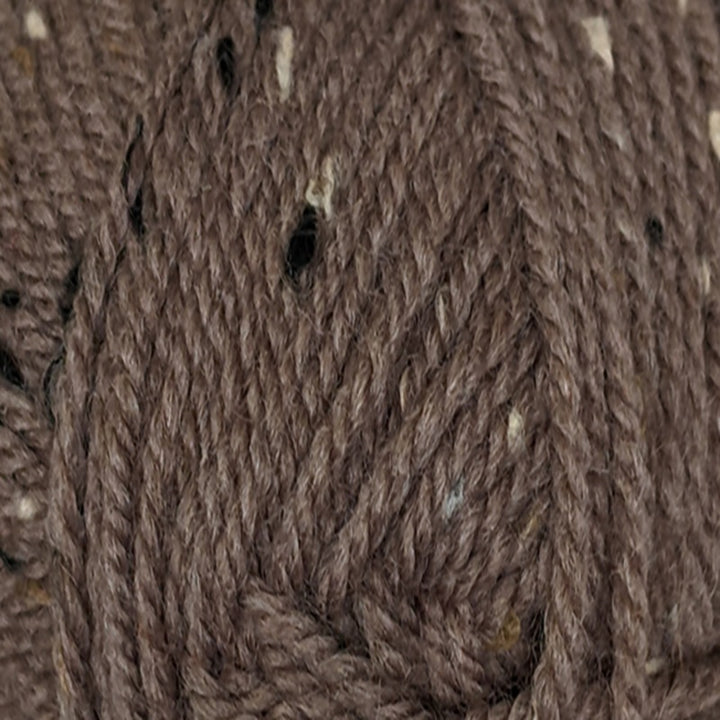 Plymouth Encore Worsted Tweed 1204 Brownstone#color_1204-brownstone