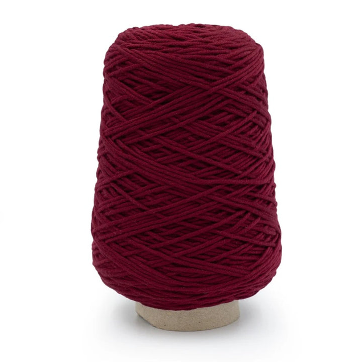 Silk City Fiber Chunky Merino Wool Cone 861 Rhubarb#color_861-rhubarb