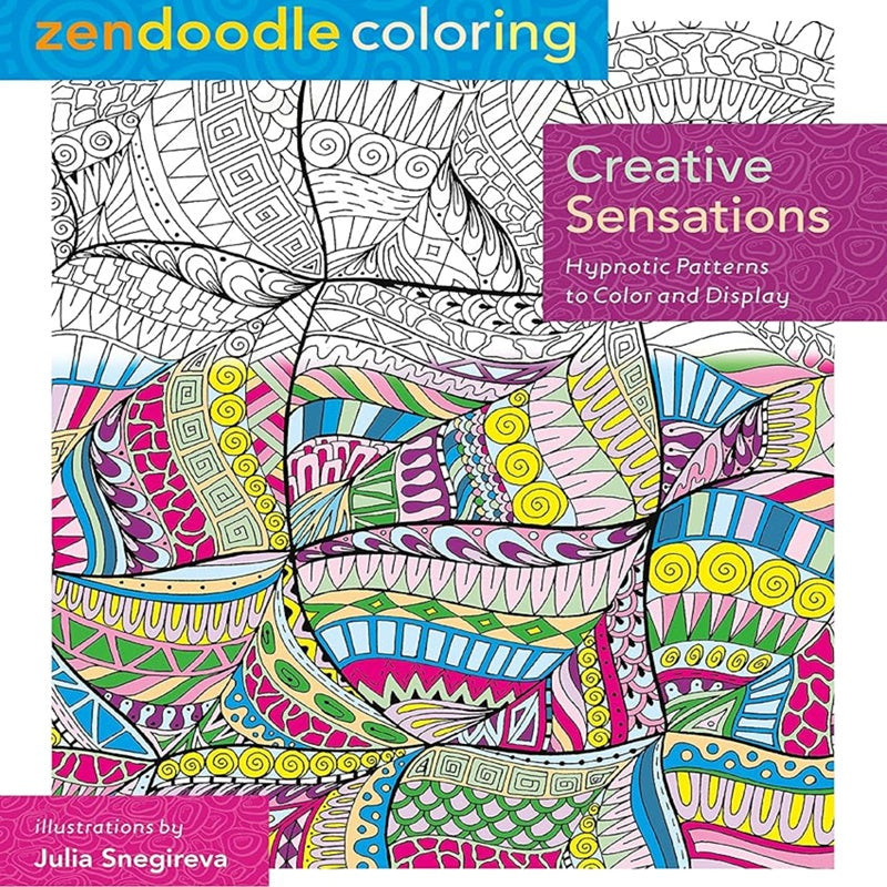 Zendoodle Creative Sensations Coloring Book