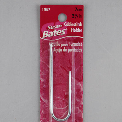 Susan Bates J-shape Cable Stitch Holder