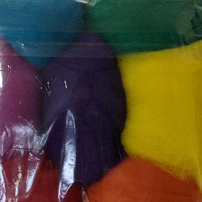 Corriedale Sliver Color Theme Packs Rainbow Theme