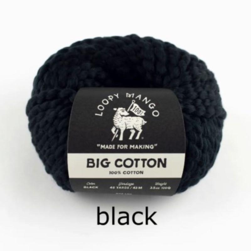 Big Cotton Ball Black