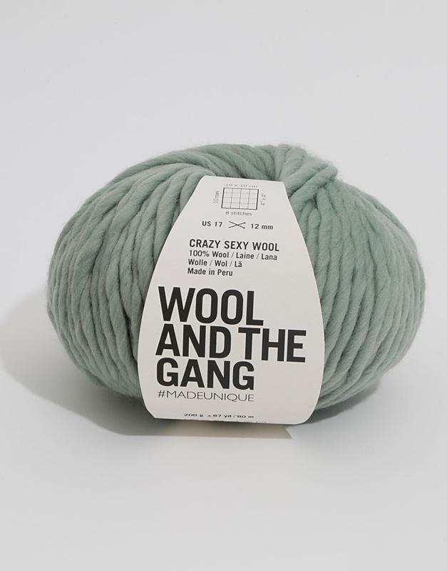 Crazy Sexy Wool Eucalyptus Green