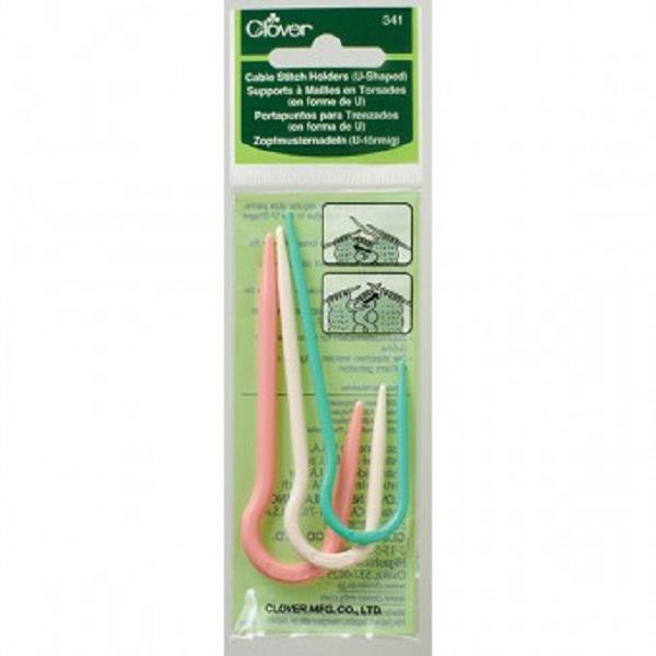 Plastic U-Shape Cable Stitch Holder Set