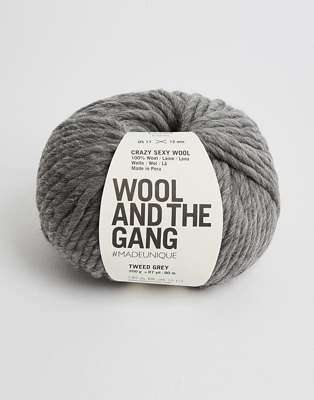 Crazy Sexy Wool Tweed Grey