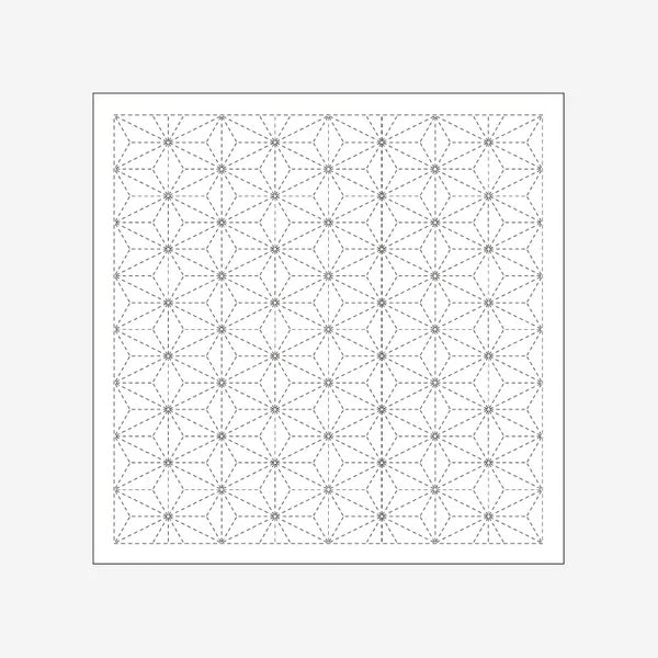 Hemp Leaf Sashiko Sampler