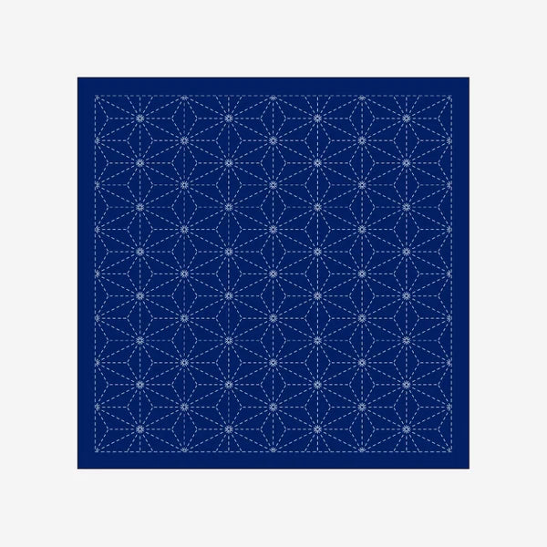Hemp Leaf Sashiko Sampler