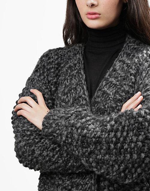 Live Forever Cardigan Hand Knitting Pattern