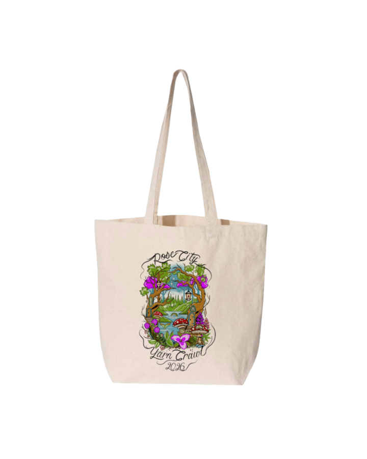 2026 Rose City Yarn Crawl Tote Bag - PREORDER