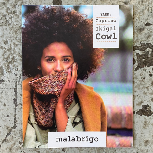 Ikigai Cowl Hand Knitting Pattern