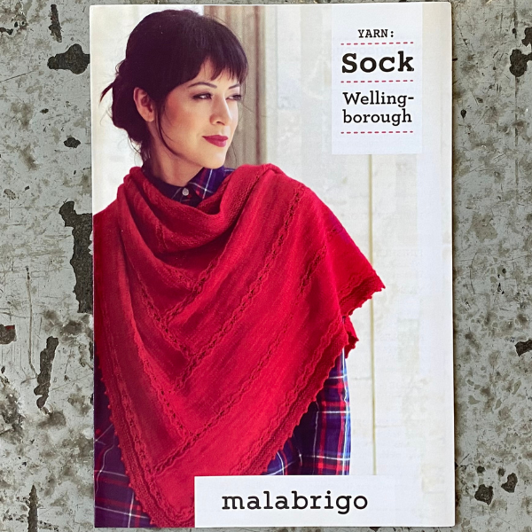 Wellingborough Shawl Hand Knitting  Pattern