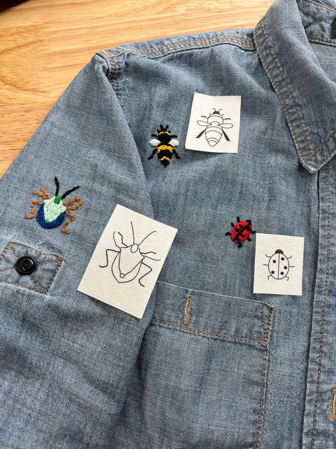 Bug Embroidery Patterns