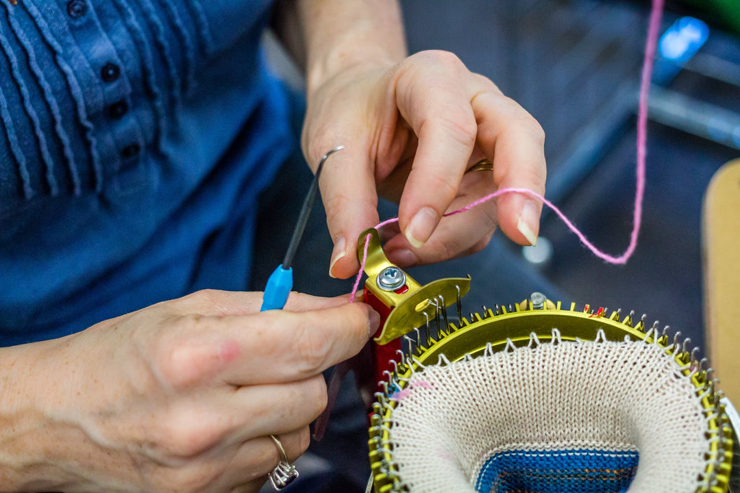 Craft Space Rental: Circular Sock Machine - 4 hours