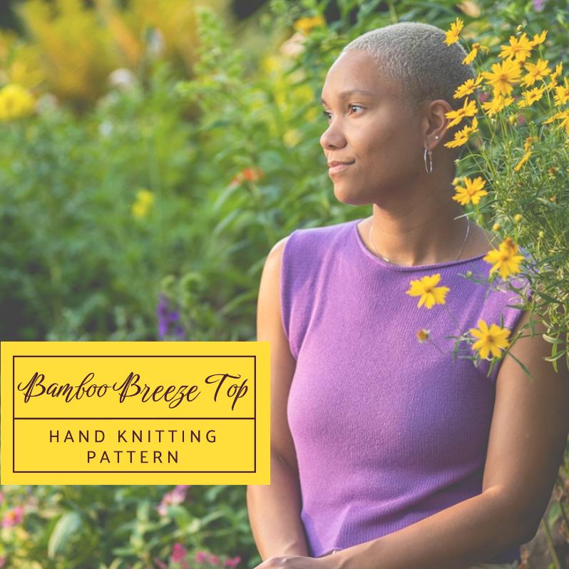 Bamboo Breeze Top Hand Knitting Pattern