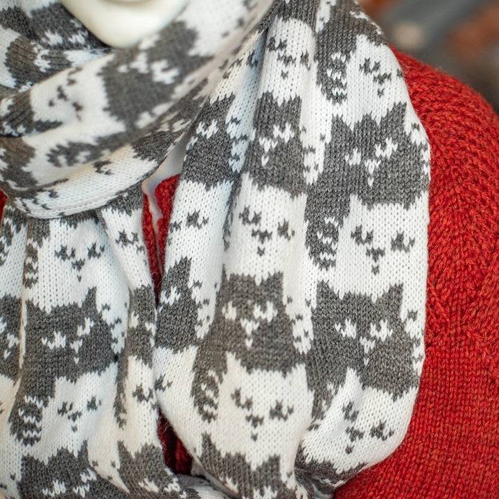 Cat Faces Scarf