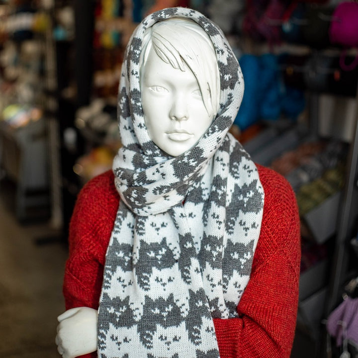 Cat Faces Scarf