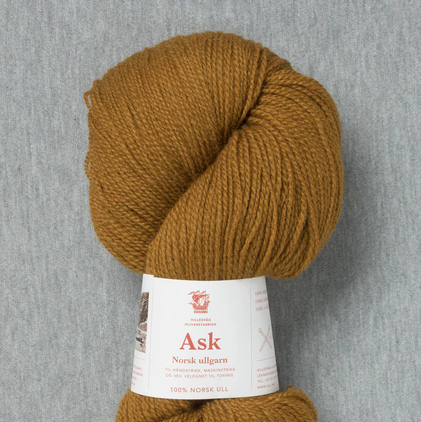 Hillesvag Ask 6093 Yellow Brown#color_6093-yellow-brown