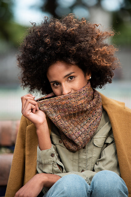 Ikigai Cowl Hand Knitting Pattern