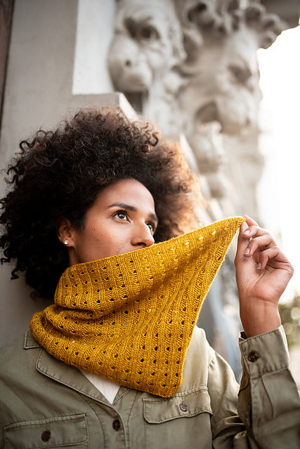 Ikigai Cowl Hand Knitting Pattern
