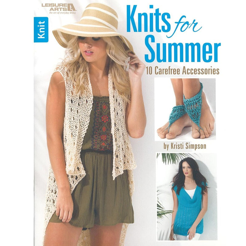 Leisure Arts Knits For Summer Book