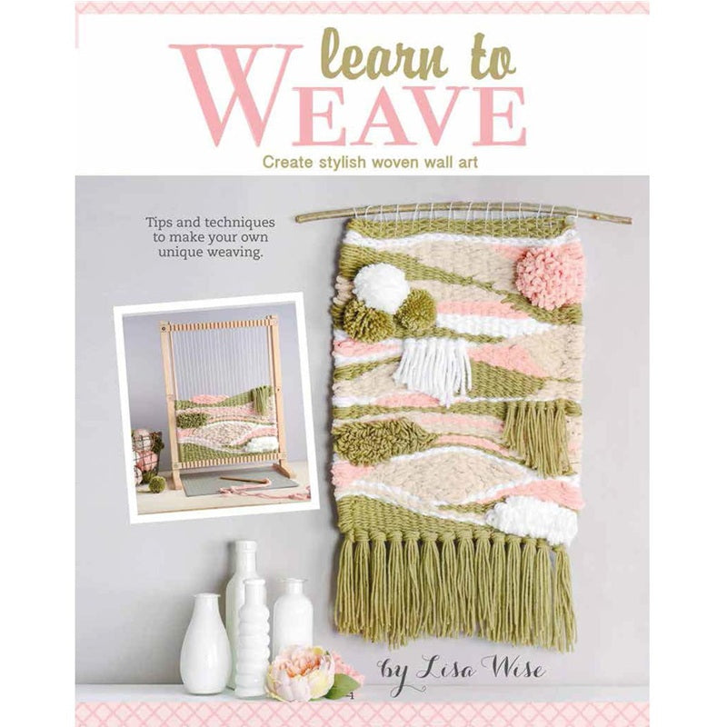 Leisure Arts Learn To Weave Laminated Book