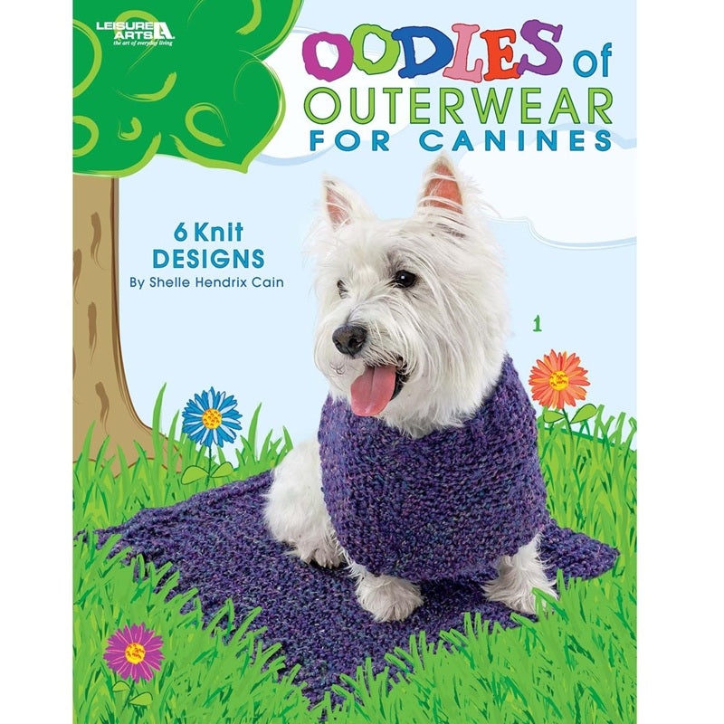 Leisure Arts Oodles of Outerwear For Canines Knit Book
