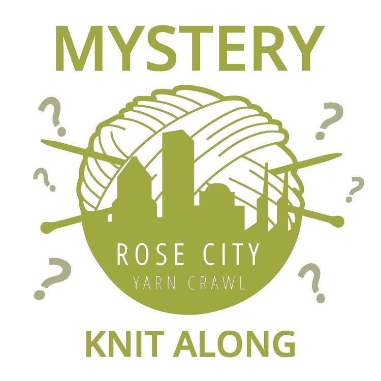 Rose City Yarn Crawl Mystery Knit Along Session