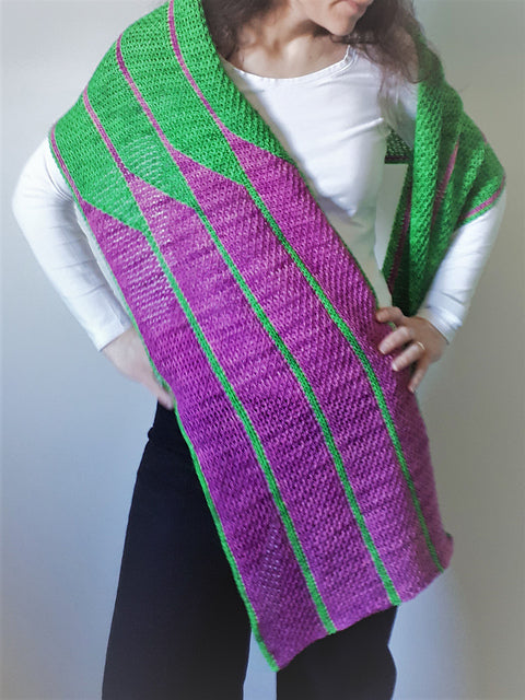 Orient Express Wrap Tunisian Crochet Pattern