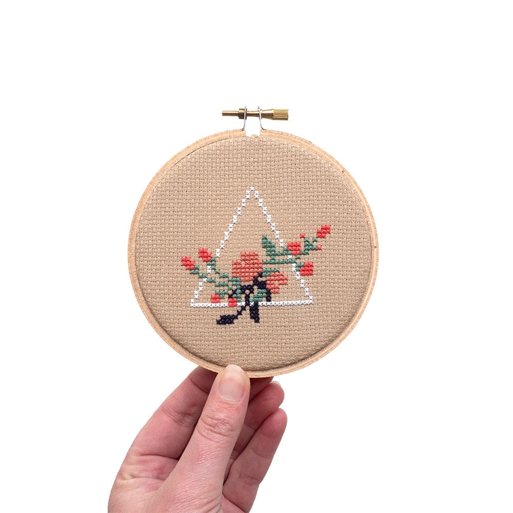 Pyramid Perennial Cross Stitch Kit