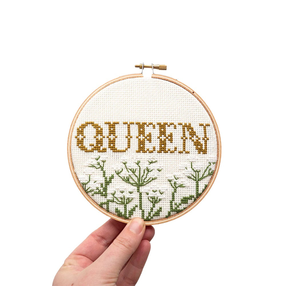 Queen Cross Stitch Kit