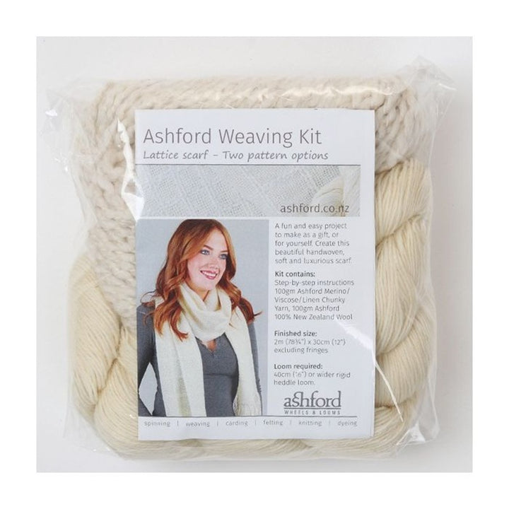 Ashford Lattice Scarf Weaving Kit