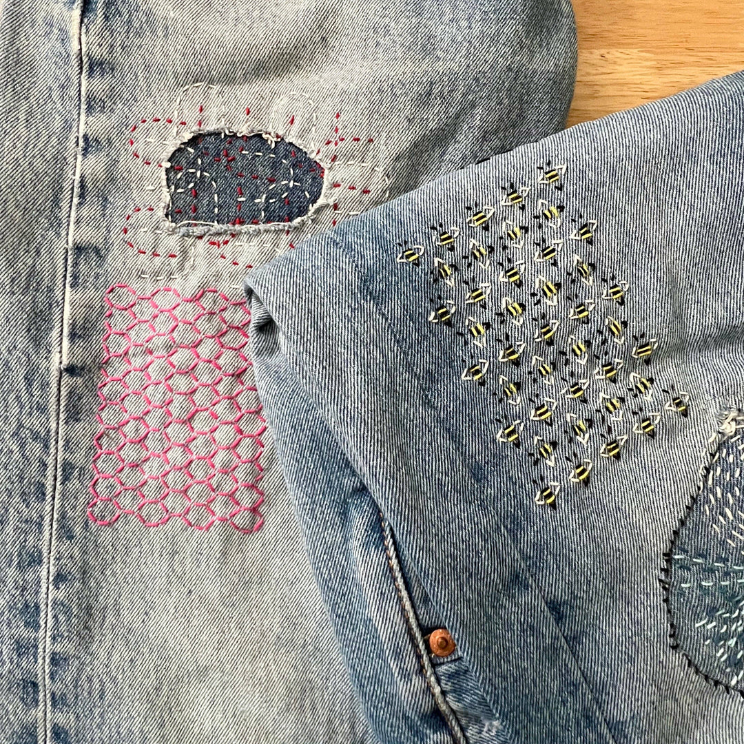 Washable Mending Patterns Gold Set #7