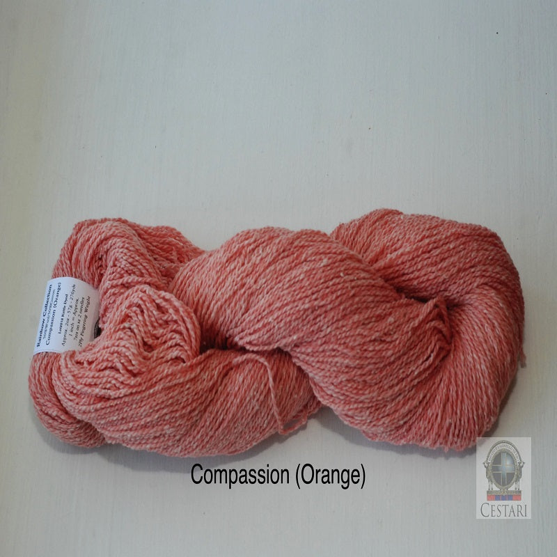 Cestari Sheep & Wool Rainbow Collection by Cestari Compassion (Orange)#color_compassion-(orange)