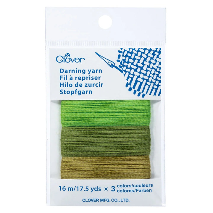 Clover Darning Yarn 7953 Green#color_7953-green
