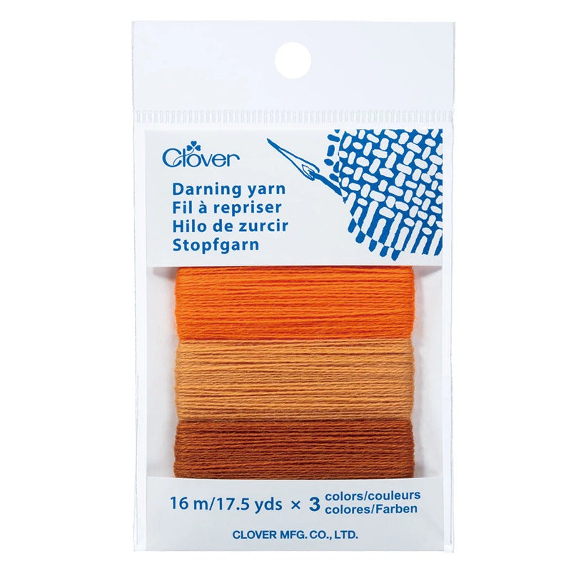 Clover Darning Yarn 7961 Orange#color_7961-orange