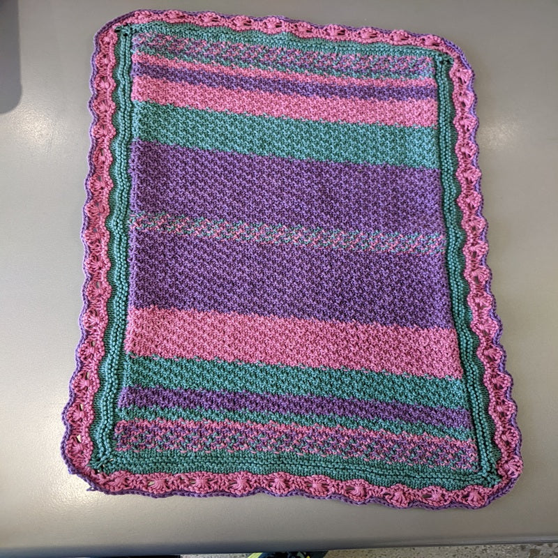 Crystal Springs Rhododendron Garden Placemat Crochet Kit