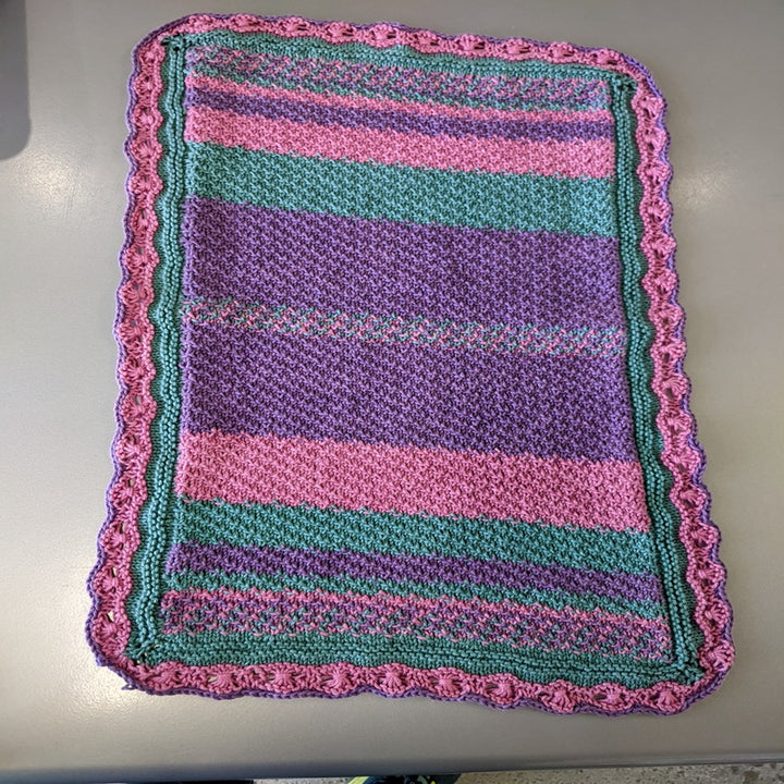 Crystal Springs Rhododendron Garden Placemat Crochet Kit