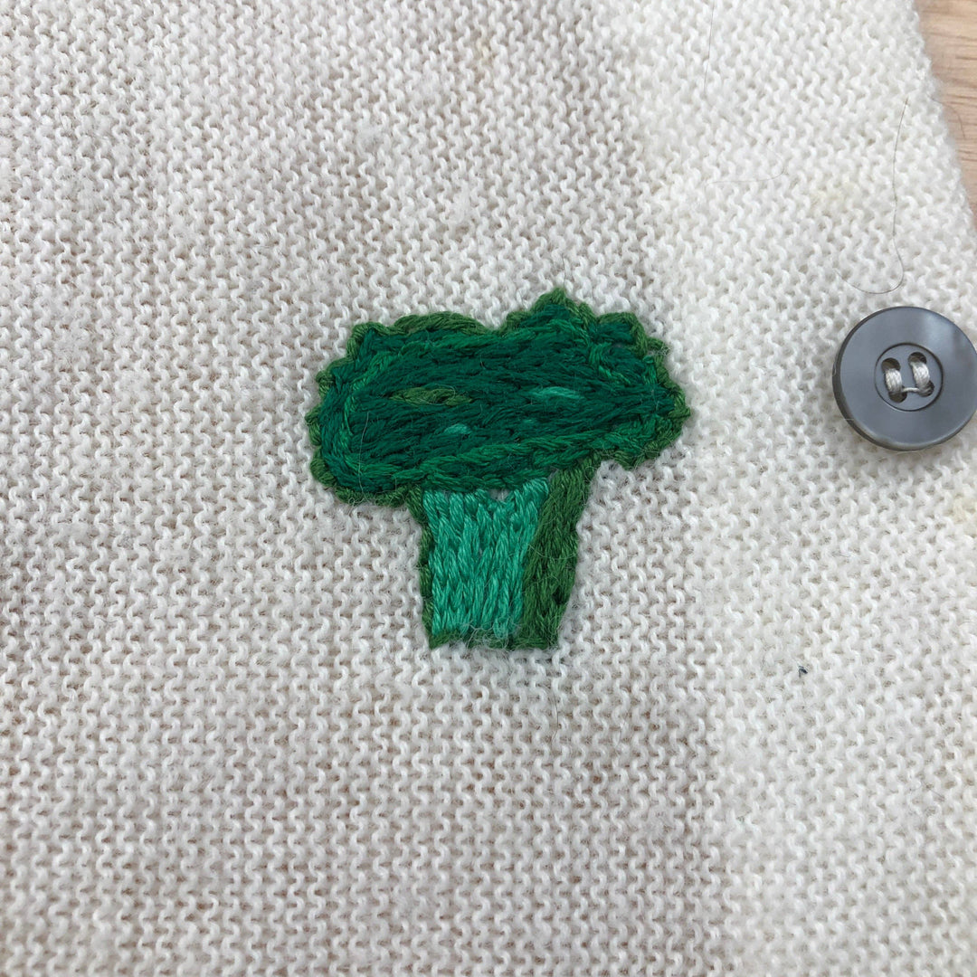 Fruits and Vegetables Embroidery Transfers
