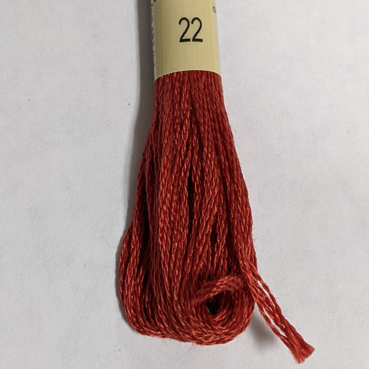 DMC Floss 22 Ruby#color_22-ruby