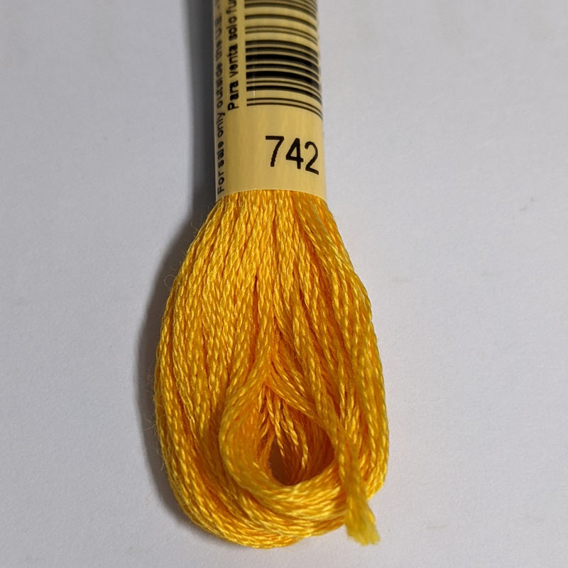 DMC Floss 742 Clementine#color_742-clementine