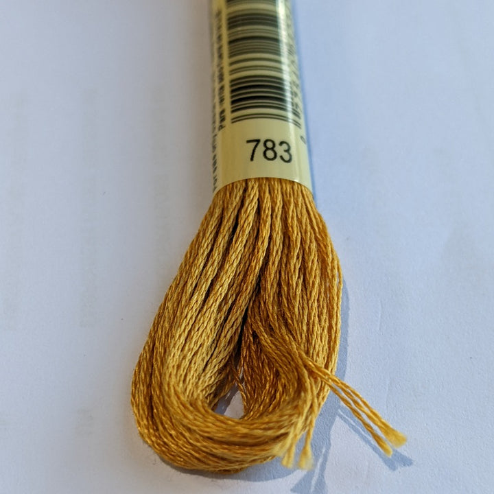 DMC Floss 783 Old Gold#color_783-old-gold