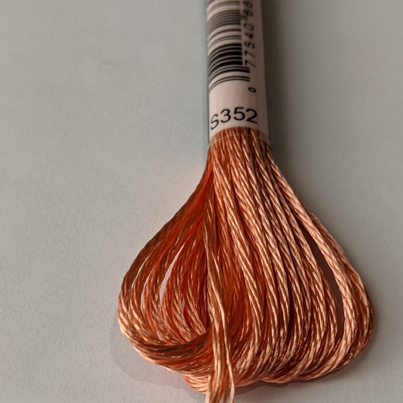 Six-Strand Satin Thread